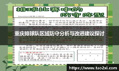 重庆排球队区域防守分析与改进建议探讨