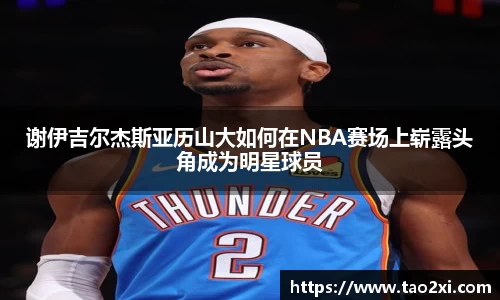 谢伊吉尔杰斯亚历山大如何在NBA赛场上崭露头角成为明星球员